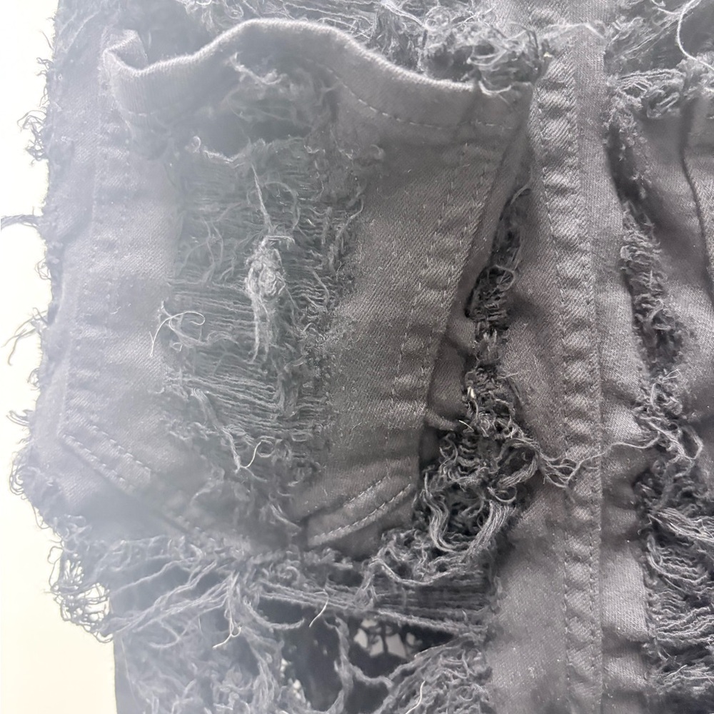 Aphrodite Charcoal Distressed Denim Sz 30 Brand New - Picture 7 of 15